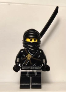 Cole 2112 2516 Black Ninja The Golden Weapons Ninjago LEGO® Minifigure Figure - Picture 1 of 3