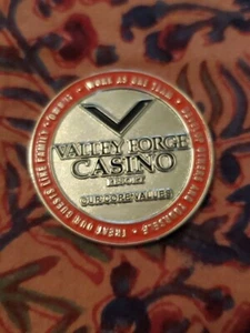 Valley Forge Pennsylvania Casino Resort 2017 Medallion Souvenir Token Coin - Picture 1 of 12
