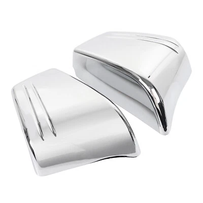 Chrome ABS Fairing Battery Covers Panel Trim Kit For Honda VTX1800C 02-04 06-08 Foto 1 de 4