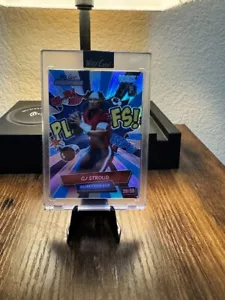 Wild Card Alumination Comix 2023 rojo azul donut circles 39/50 CJ Stroud PSA 9 RC - Imagen 1 de 2