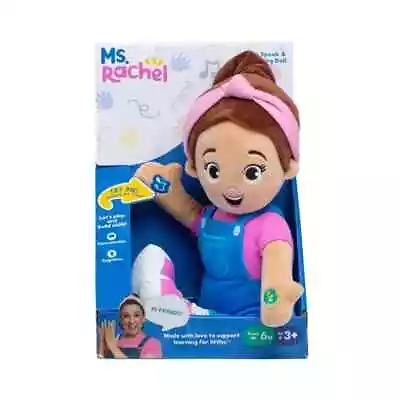 SPIN MASTER Ms. Rachel Speak & Sing Doll 20+ Phrases and Songs New