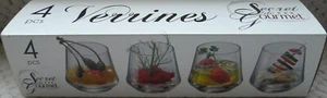 4er Set Gläser - Neu - Secret de Gourmet - Ref 3472 - Aperitif Präsentation - Bild 1 von 6