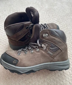 Vasque Leather Hiking Boots Waterproof Brown US Size 4 - Picture 1 of 4