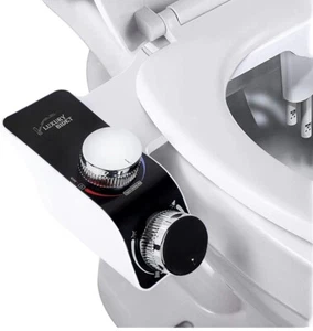 ANALIM Bidet Attachment for Toilet Seat, Non-Electric Bidet Hot and Cold Fresh - Picture 1 of 7