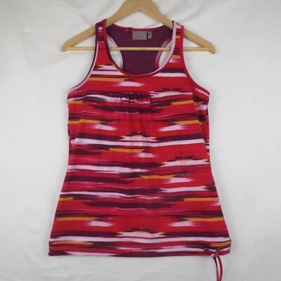 Sujetador Athleta Top Mujer Medio Rosa Estampado Aerógrafo Tinker Tank Incorporado Yoga Foto 1 de 4