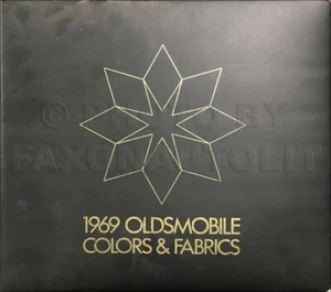 1969 Oldsmobile Color Upholstery Dealer Album 442 Supreme Cutlass 98 88 Toronado - Picture 1 of 2