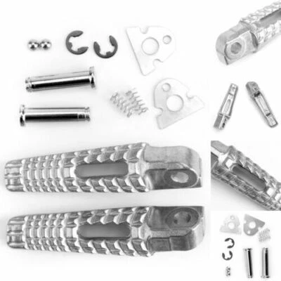 Rear Foot Peg Footrest For Suzuki GSXR600 GSXR750 2006-14 GSXR1000 2005-14 Sil Foto 1 de 4