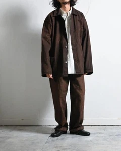 Tuta Yoko Sakamoto Denim Kakishibu M Classic Japanese Jegging 24SS Giappone. - Foto 1 di 7