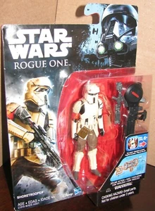 Star Wars Rogue One SHORETROOPER Scarif 3.75" Zipline Actionfigur Neu RAR - Bild 1 von 7