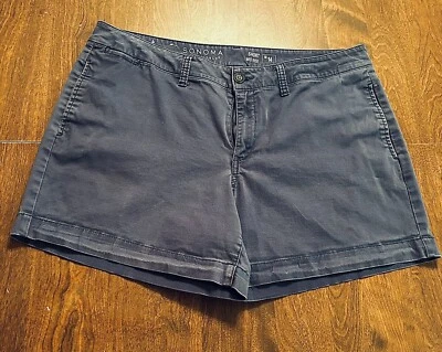 Шорты Juniors синие Sonoma размер 14 короткие средняя посадка - Изображение 1 из 4