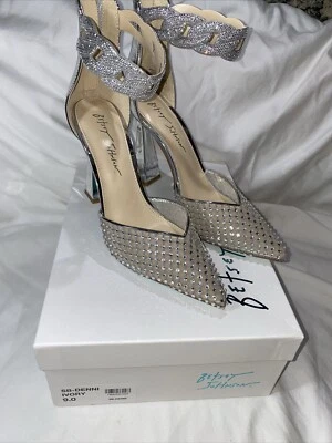Piedras extra Betsey Johnson SB-Denni marfil talla 9 nuevas con caja Foto 1 de 4