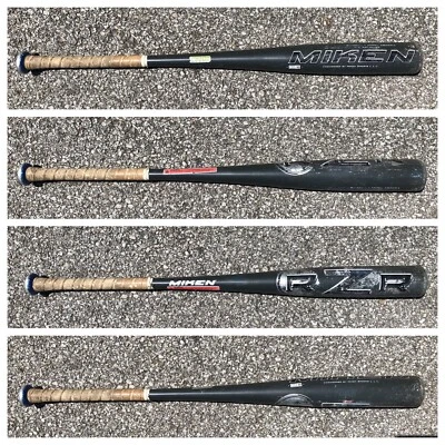 Bate de béisbol Miken RZR Drop 3 33 30-3 ABRZR3 2 5/8" barril BBCOR aluminio Foto 1 de 4