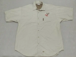 Columbia Sportswear Men's Shortsleeve Button Up Khaki XL Rio Grande Ranch Shirt - Picture 1 of 10