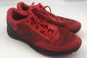 Under Armour Hovr Intake 6 Running Shoes Red Black Men's Size 12  4213986715 - Picture 1 of 10
