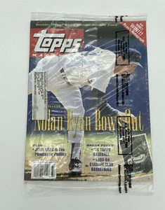 Topps Magazine - Fall 1993 Issue #16 NOLAN RYAN Cover with Cards - Picture 1 of 2