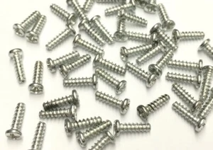 Micro Tiny M2 x 7.8m Round Head Screw for RC Toy electronic thread Hobby 60pcs - Picture 1 of 3