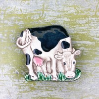 Baby Cow Calf Bottle Opener Fridge Magnet