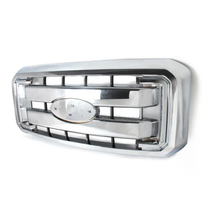 For Ford 2011-2016 F250 F350 F450 F550 Super Duty Chrome XL Front Upper Grille - Image 1 of 4