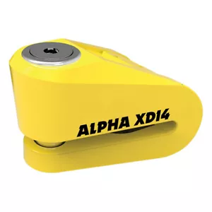 Oxford Alpha XD14 Disc Lock (14mm pin) Yellow ***£69.99*** - Picture 1 of 1