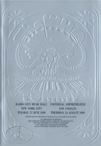 THE WHO 1989 TOMMY SOUVENIR libro de gira programa de conciertos de Pete Townshend - Imagen 1 de 1