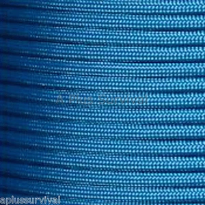 Kit de supervivencia de campamento paracord azul caribeño 50 pies 550 lb cuerda cable - Imagen 1 de 2
