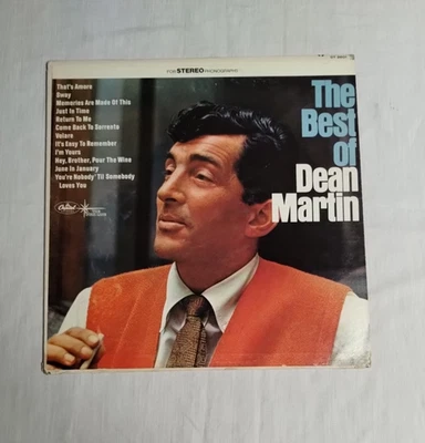 Dean Martin - The Best of Dean Martin - Capitol - STAR LINE - Vinyl LP - DT 2601 - Image 1 of 4