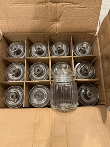 24er Set Vorratsglas, Glas, Bonbonglas mit Deckel,  Vorrats Gläser - Bild 1 von 4