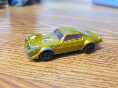 Vintage Mattel Matchbox  Gold 1979 Super Fast MB 16 B Pontiac Car - Image 1 of 4