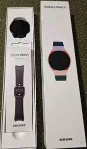 Samsung Galaxy Watch6 SM-R930 40mm Aluminium Case with Sport Band - Graphite... - Afbeelding 1 van 4