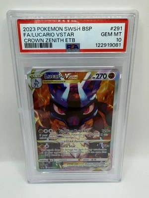 Lucario VSTAR SWSH291 SWSH: Sword & Shield Promo Cards Holo - Image 1 of 2