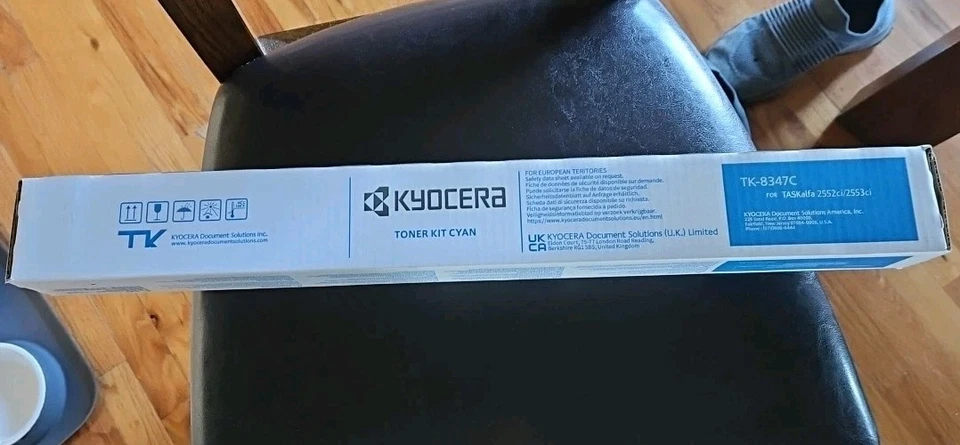Kit de tóner Kyocera TK-8347 TK-8347C, cian para Copystar CS2553ci Foto 1 de 1