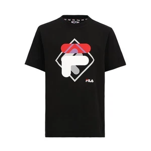 Camiseta de Manga Corta Infantil Fila FAT0340 80010 Negro - Imagen 1 de 5