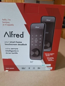 Alfred DB2S Serie: Smart Touchscreen Deadbolt: Schwarz: Open Box: Getestet - Bild 1 von 15