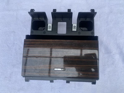 Portavasos de almacenamiento para consola central delantera Jaguar XF XFR 09-15 con moldura OEM Foto 1 de 4