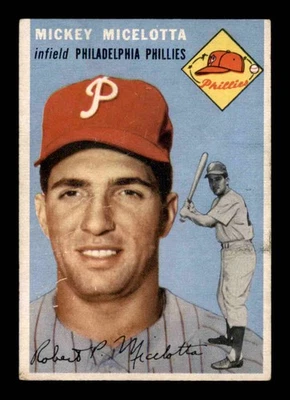 1954 Topps #212 Bob Micelotta RC VG/VGEX X3529782 - Image 1 of 3