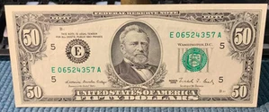 Gem Uncirculated 1988 $50 Richmond district Federal Reserve Note - Picture 1 of 3