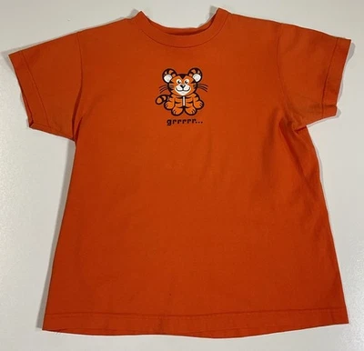 Vintage Tilt Tiger Grrrr T Shirt Womens Sz M Made In USA Skater Girl Cute Y2K - Image 1 of 4
