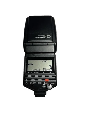 Minolta Program Flash 5600HS (D) – Aufsteckblitz / Blitzgerät – funktioniert TOP - Image 1 of 4