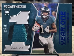 2021 Panini Rookies & Stars Year One Relic KENNETH GAINWELL Prime /25 #38 Eagles - Picture 1 of 2