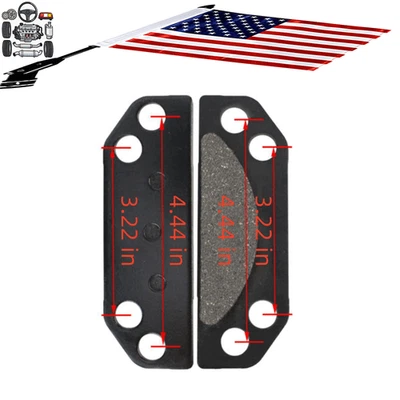 Brake Parking Pad Set for Polaris Ranger 2X4 4X4 6X6 500 700 XP 800 Crew 900 Foto 1 de 4