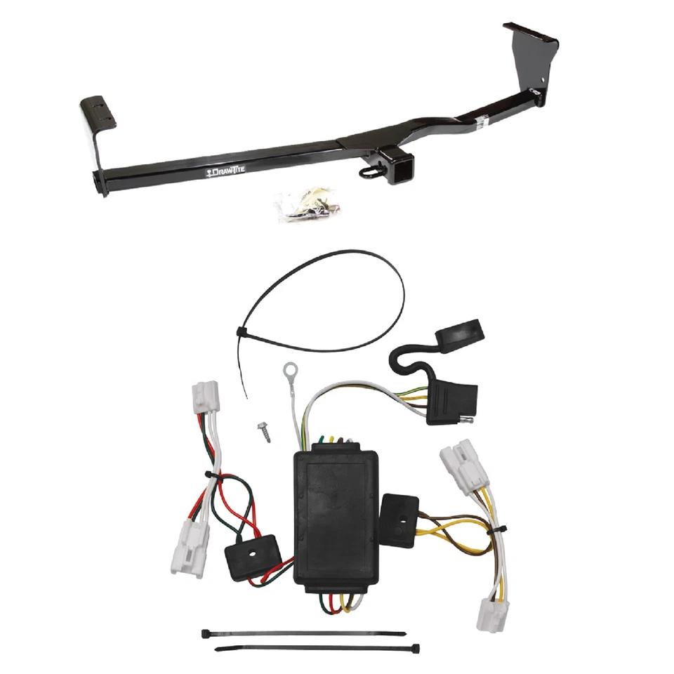 Draw Tite 2" Square Tube Class III Hitch & Wiring Connector for Hyundai Santa Fe Foto 1 de 4