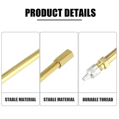 For Cars Car Accessories Tire Valve Stem 100mm/ 3.94" Length 50mm/ 1.97" - Image 1 of 4