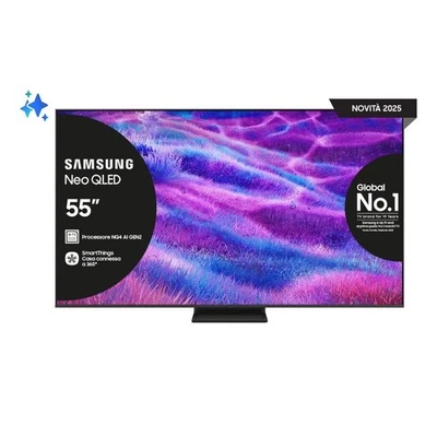 Samsung TV Televisioni 4K QLED serie POLL NEO QE55QN80FAUXZT 55 - Immagine 1 di 4