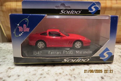 SOLIDO 1/43 : FERRARI F 550 en boîte d'origine - Photo 1/4