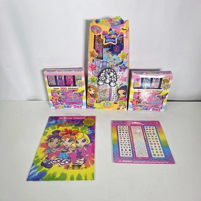 Lote de 5 livros adesivos colecionáveis de Lisa Frank. Novo. - Imagem 1 de 4