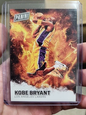 2016 Panini Father's Day - Panini Collection #1 Kobe Bryant Fire - Image 1 of 2