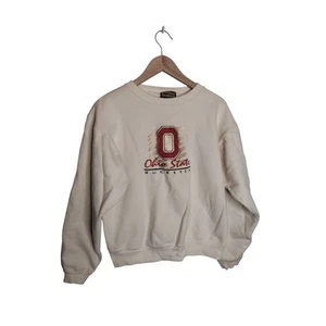 Vintage B Wear OSU Ohio State Embroidered Crewneck Sweatshirt M - Picture 1 of 9