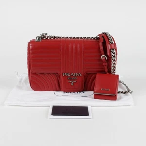 Prada Diagram Chain Shoulder Crossbody Bag 1BD108 136527612 - Picture 1 of 11