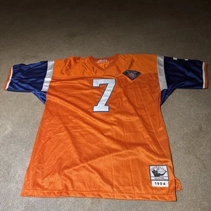 John Elway 1994 Denver Broncos Mitchell & Ness Throwbacks NFL Trikot 56 euc  - Bild 1 von 9