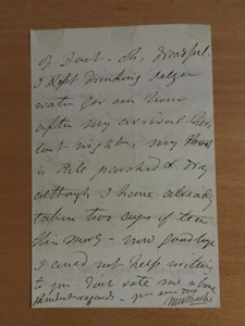 Lettera autografa di Michael William Balfe - Picture 1 of 1